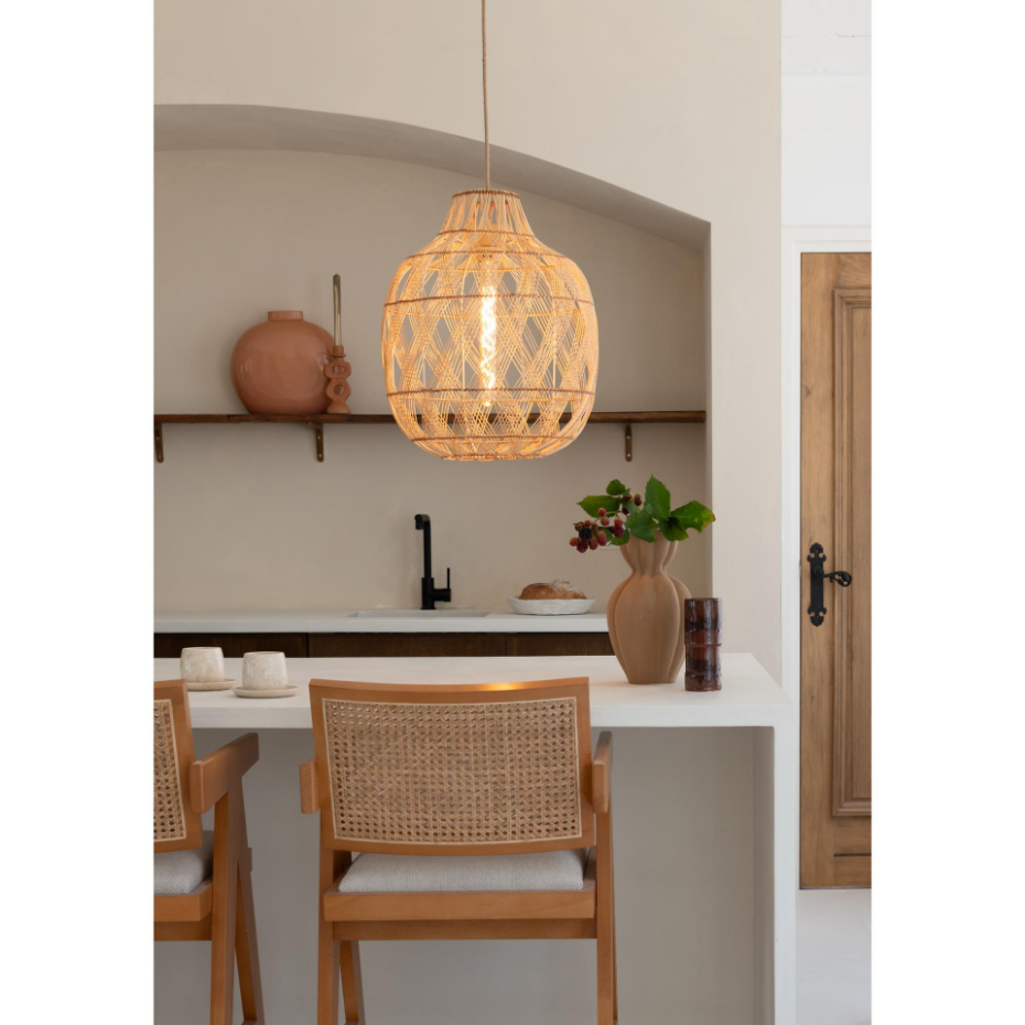 Lampe À Suspension Bambou MENDOZA