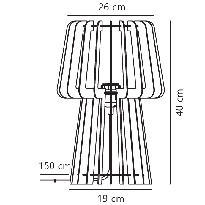 Lampe à poser GROA