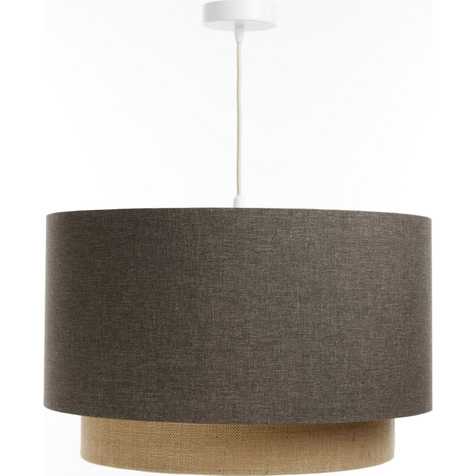 Suspension ronde en tissu style boho Elegant