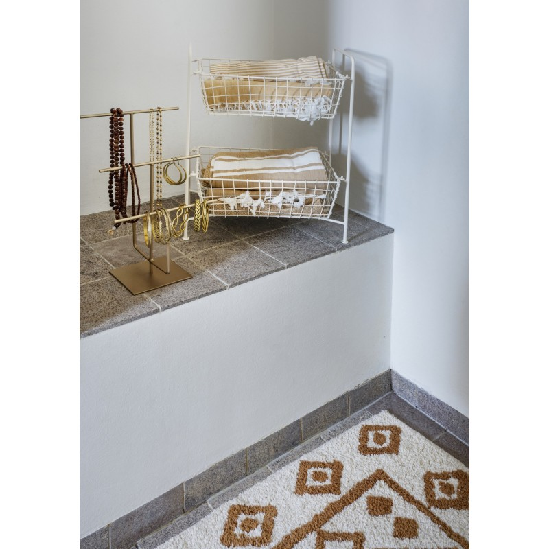 Petit tapis tufté motif