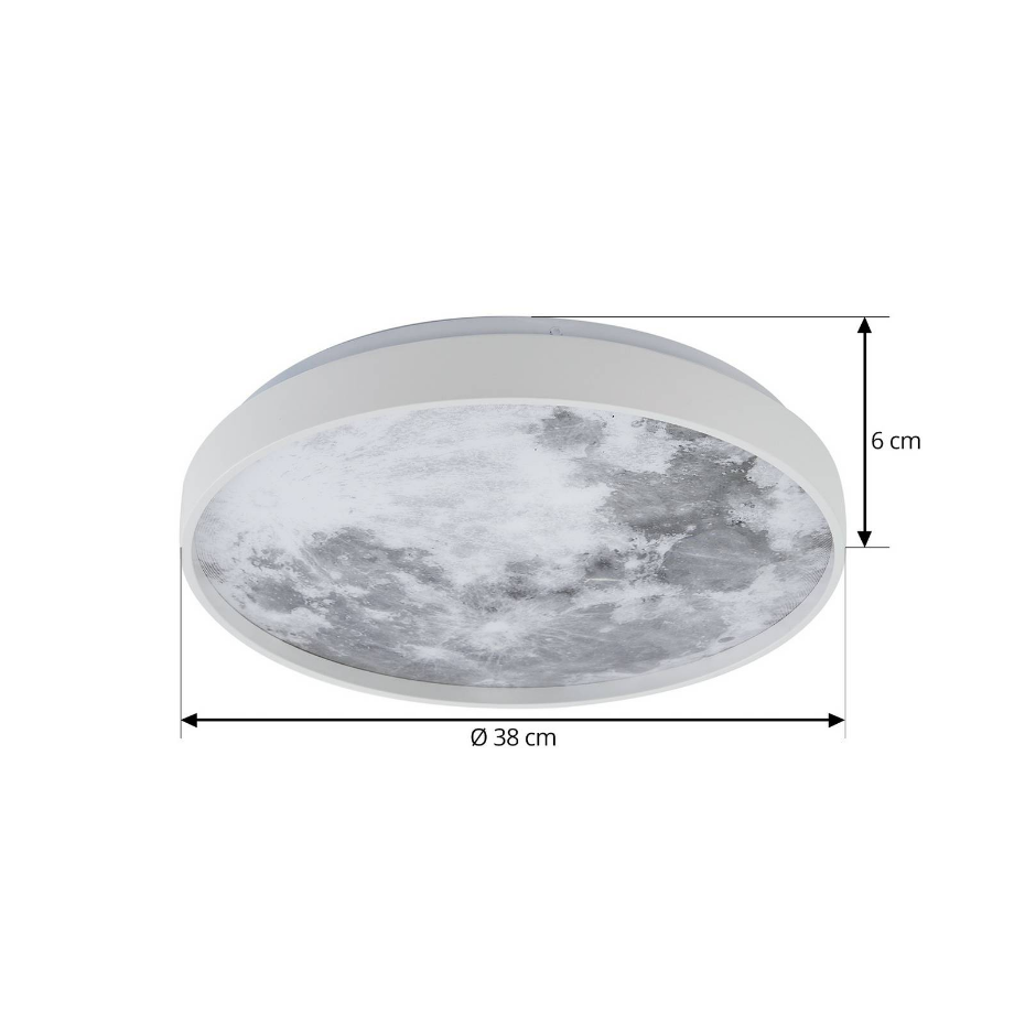 Plafonnier  moderneLED, Lune