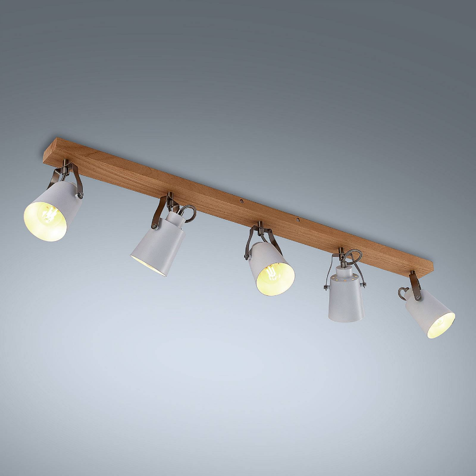 Plafonnier en bois scandinave, Blana