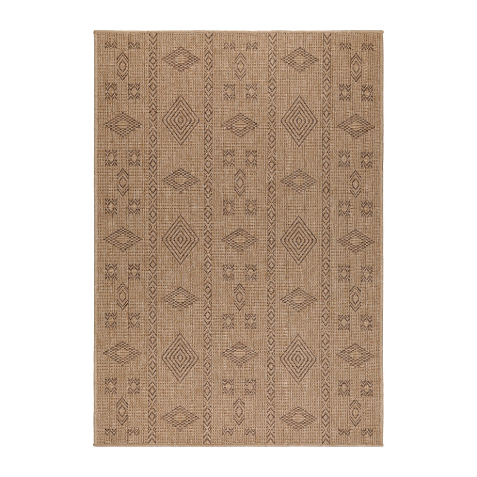 Tapis intérieur extérieur aspect jute uni DHAKA