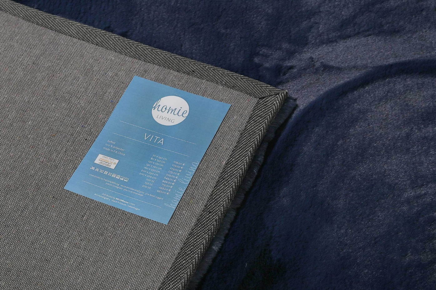 Tapis salon très douillet en microfibre ,  Vita