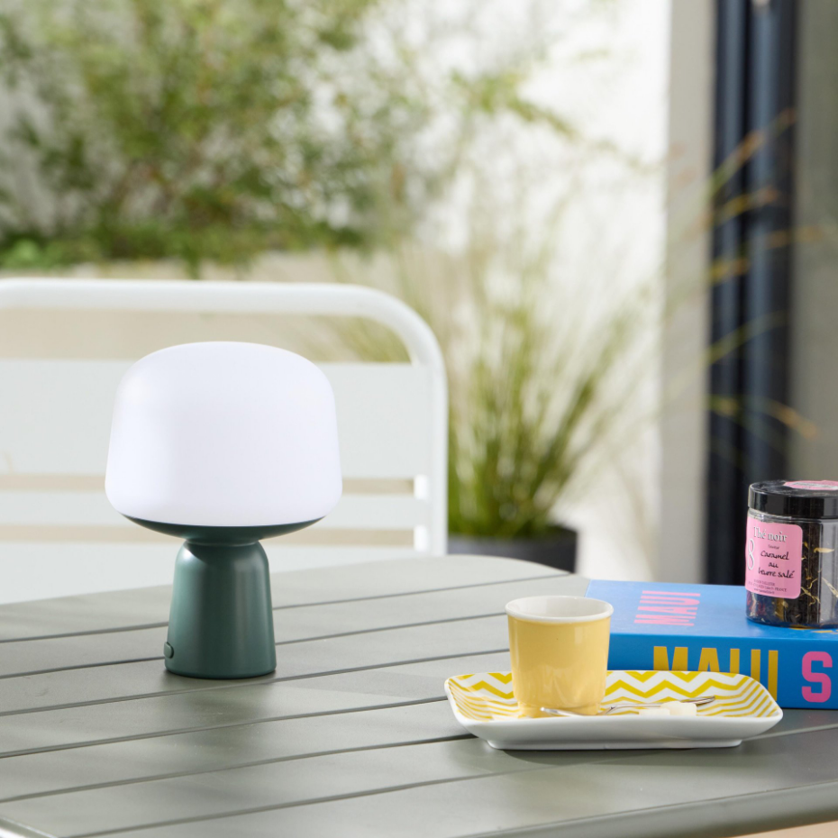 Lampe de table rechargeable, LUNO