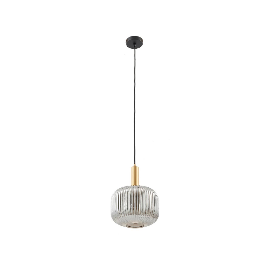 Suspension en verre vintage, Doroteo