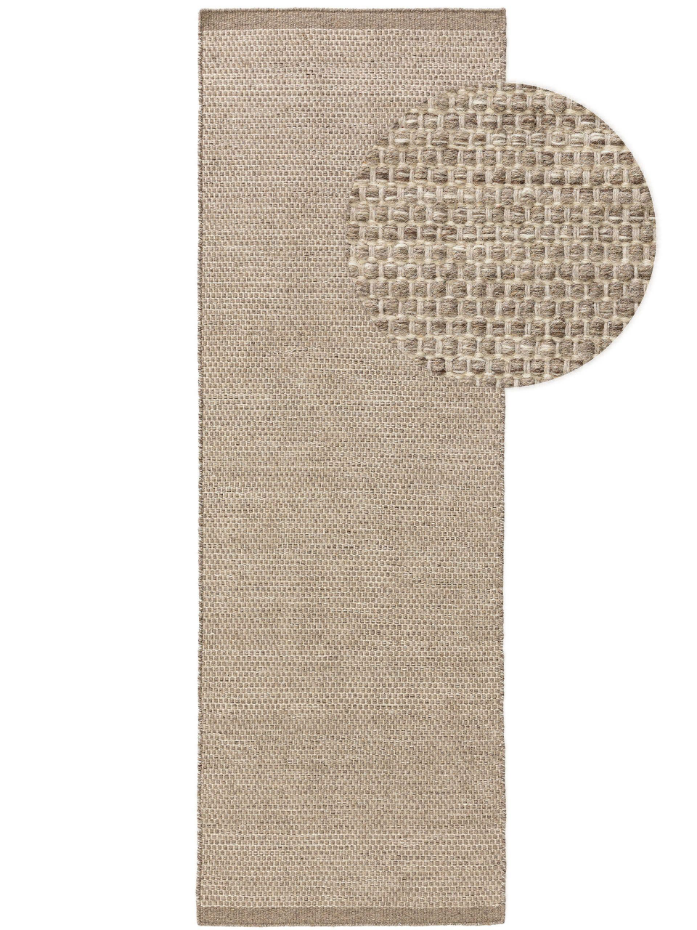 Tapis de couloir en laine tissé main ROCCO
