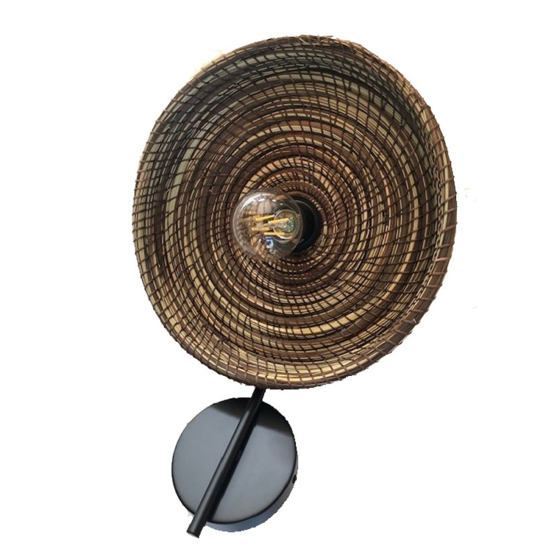 Applique Hayara Alfa Tressé Naturel Et Marron