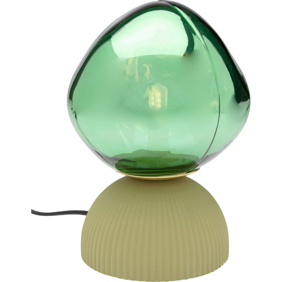 Lampe en verre et plâtre, MAGIC BALL