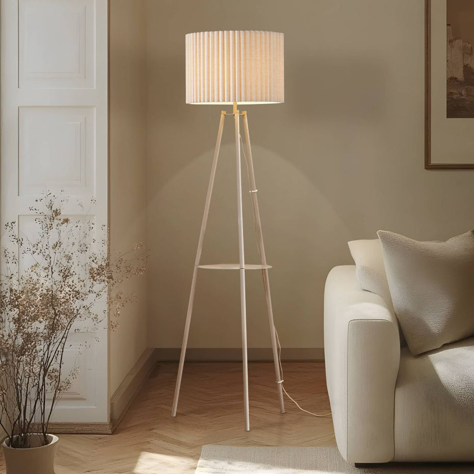 Lampadaire en textile scandinave, Libbie