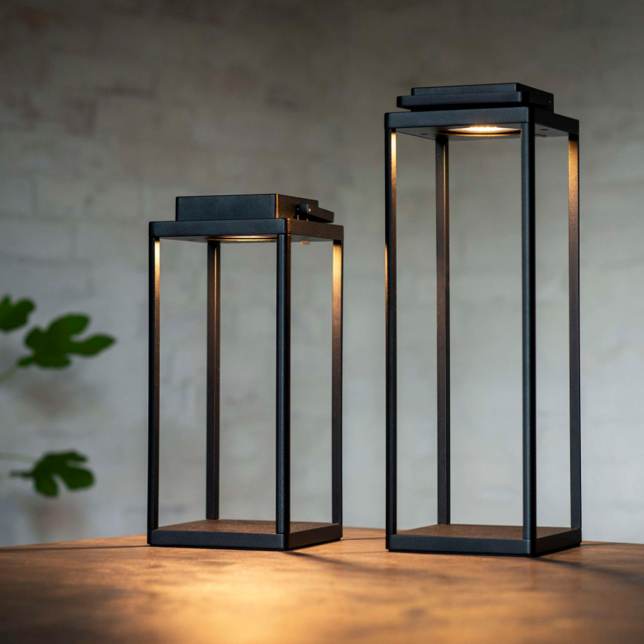 Lanterne en Aluminium rechargeable LUCCA