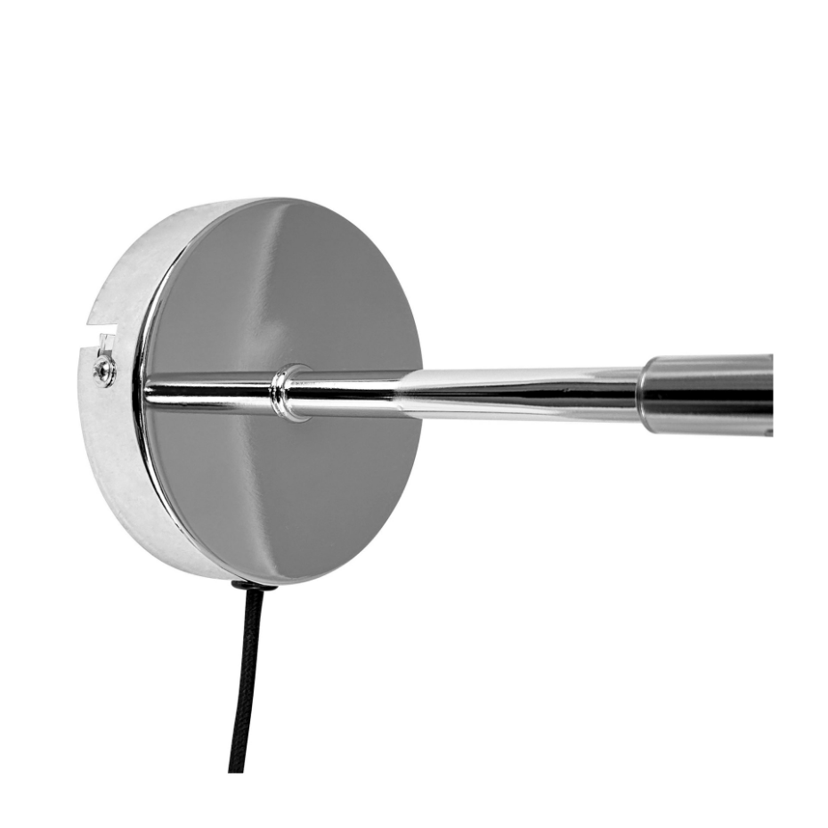 Applique murale DL12 chrome