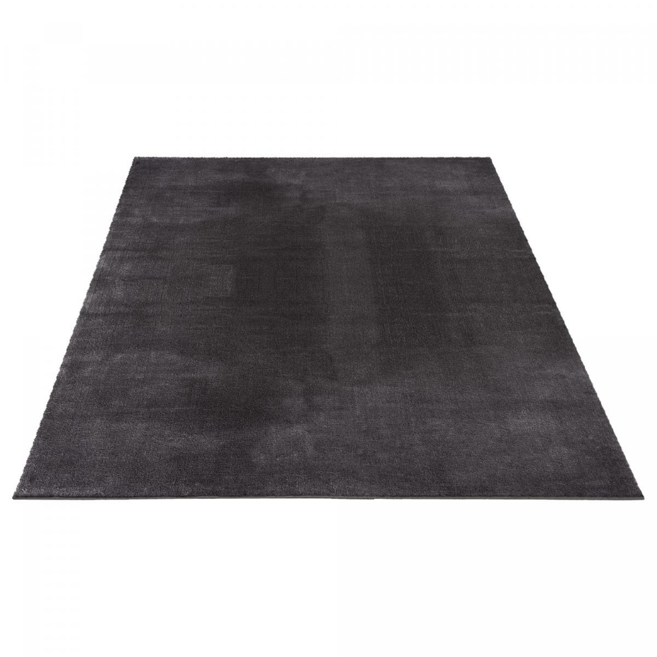 Tapis LYN10 LAVABLE uni, tapis shaggy à longs poils