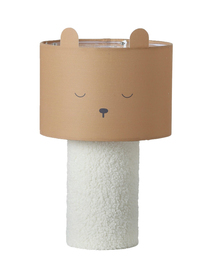 Lampe à poser Ourson pied en bouclette