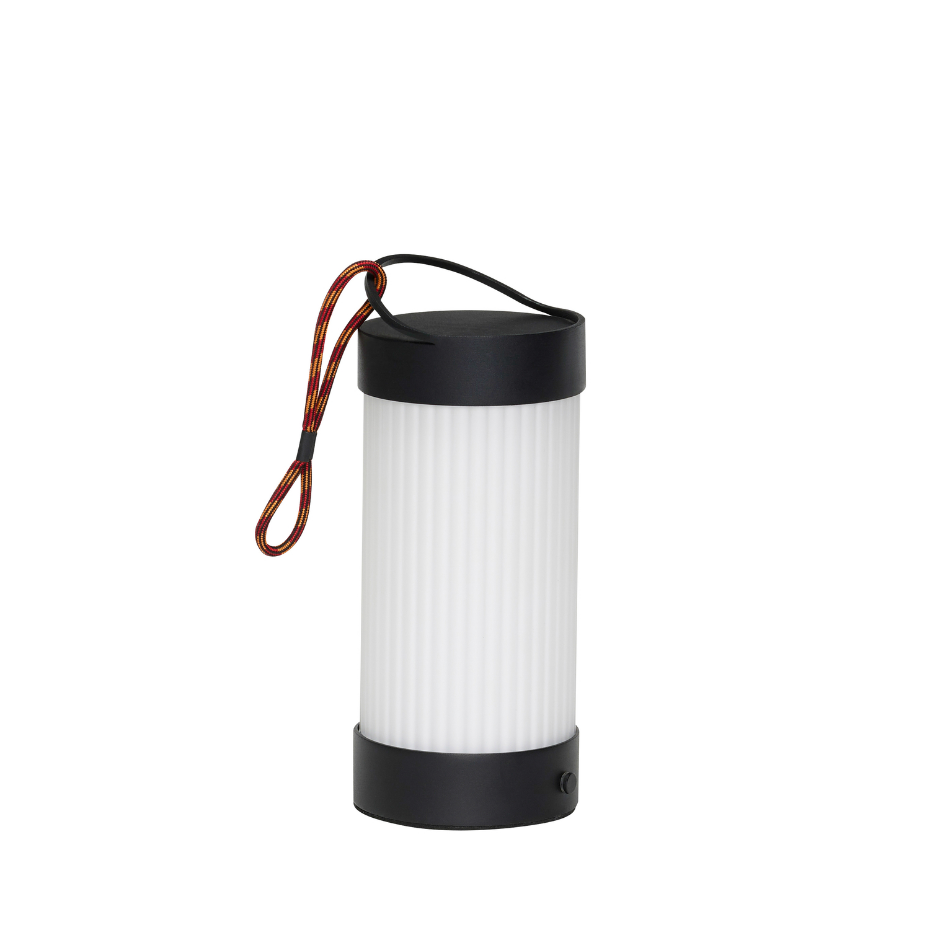 Lampe portable en verre et fer CAMP