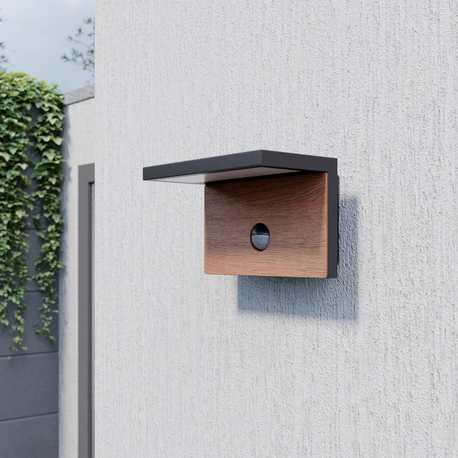 Applique extérieure en aluminium moderneLED