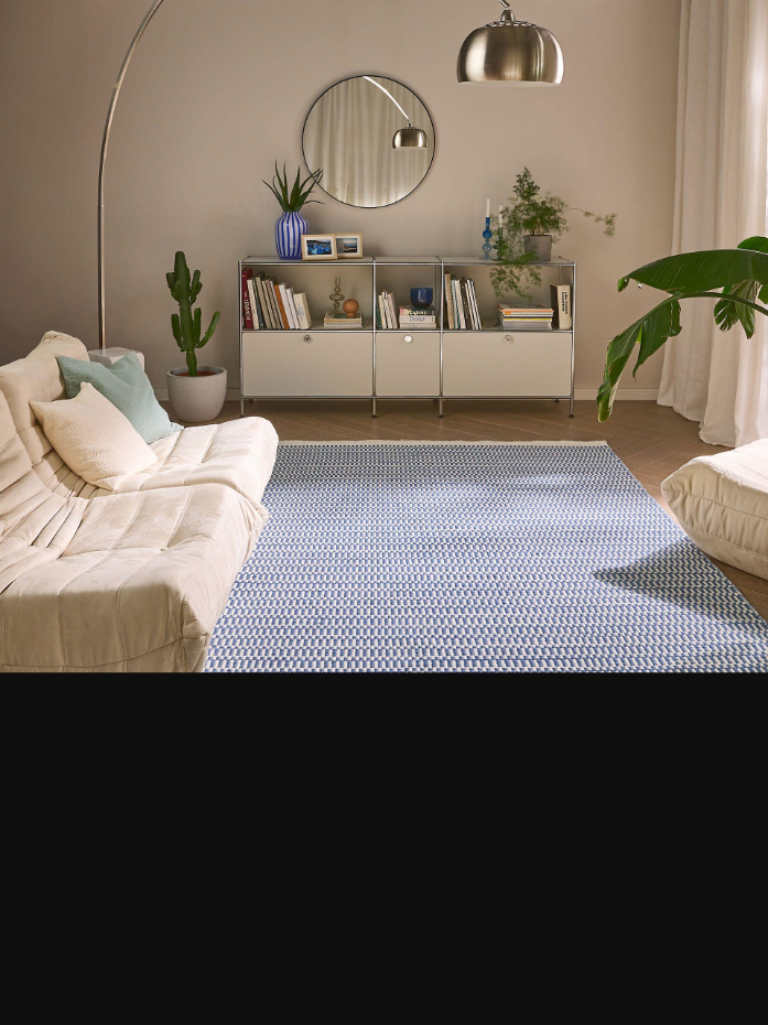 Tapis de laine tissé main LAURA