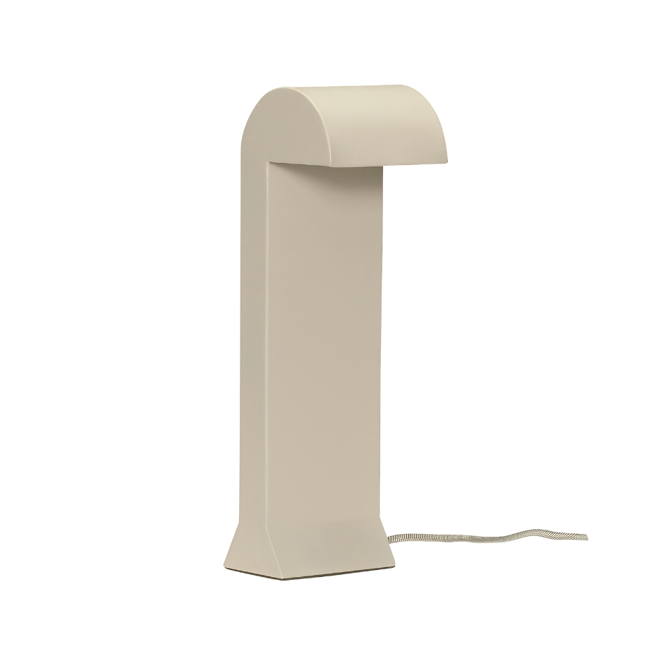 Lampe de table en fer et polycarbonate SOOTHE