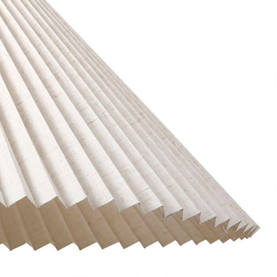 Suspension Métal Et Lin Aurélia Beige D52