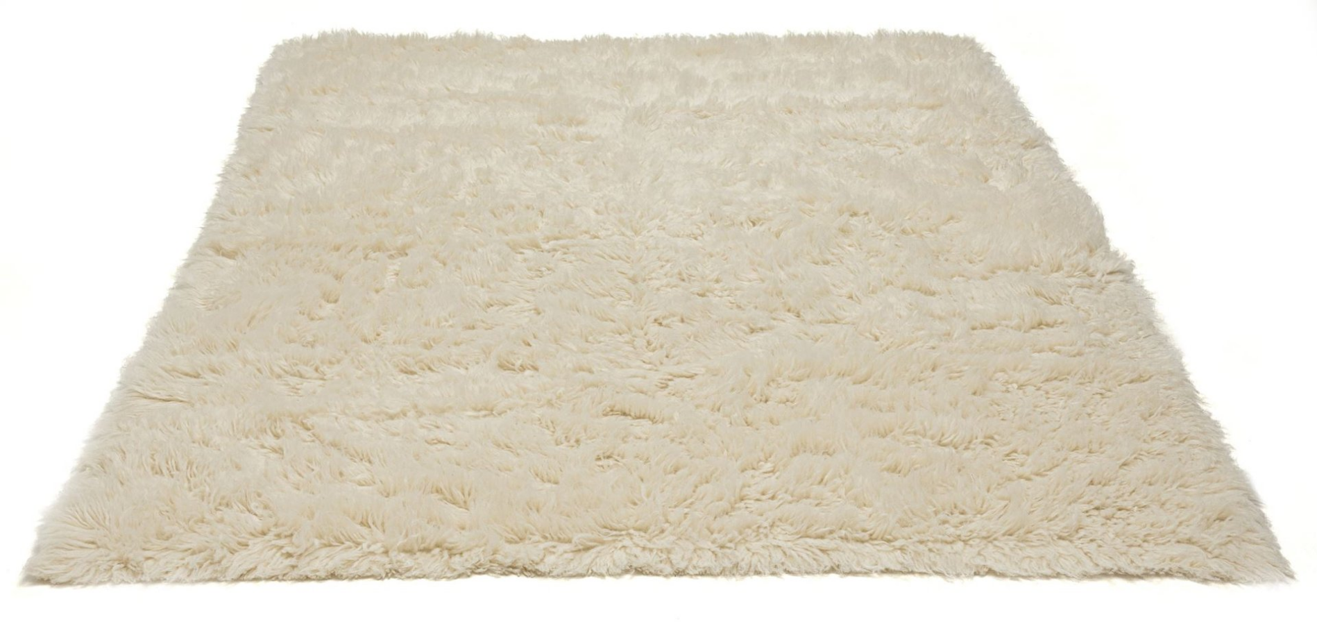 Tapis grec original flokati en laine tissé main - Flokos 1250