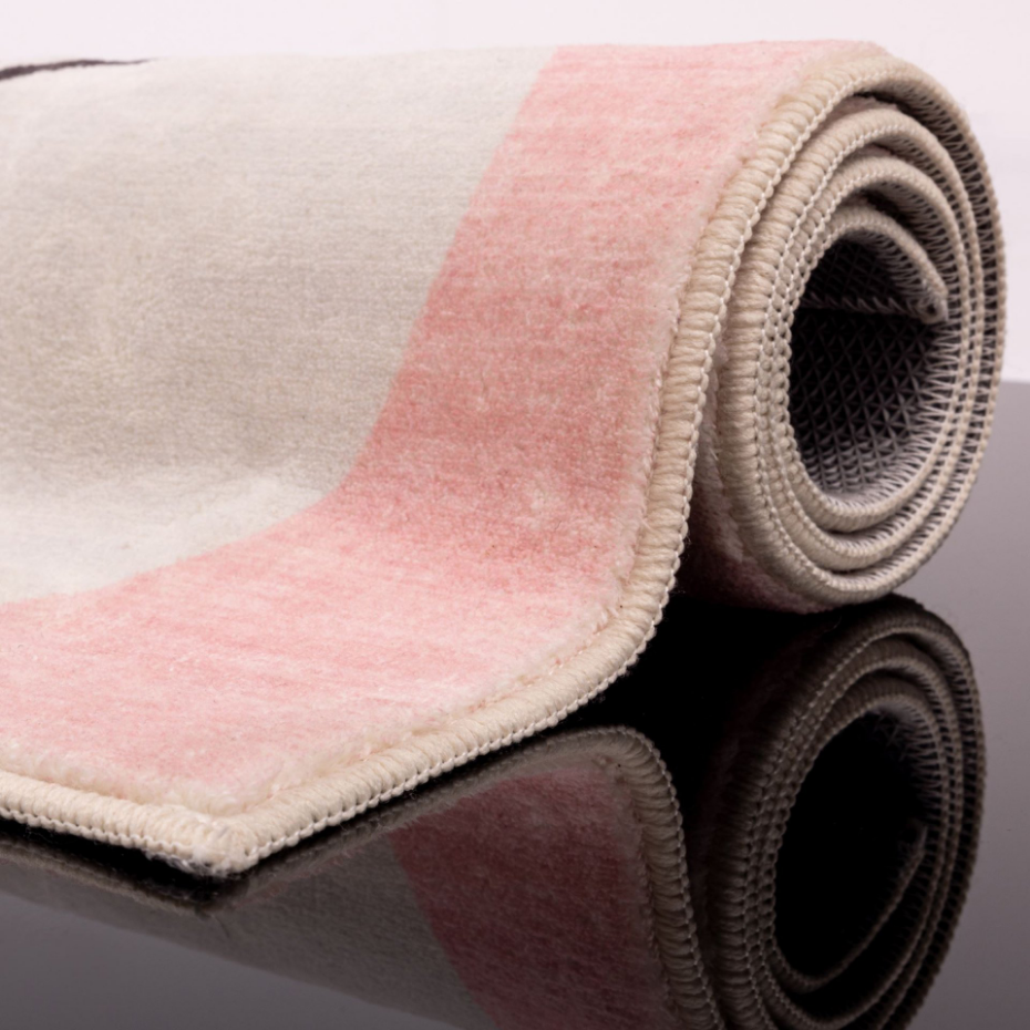 Tapis de bain moelleux aux couleurs vives - ARIELLA