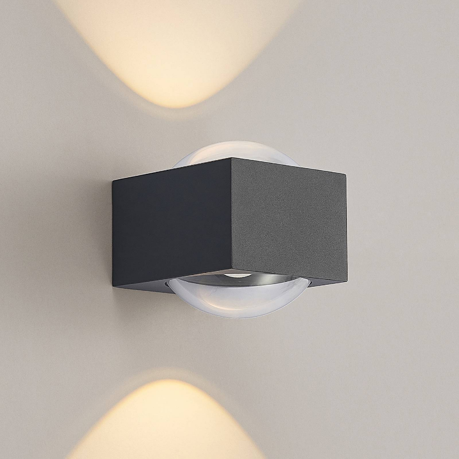 Applique extérieure en aluminium moderneLED