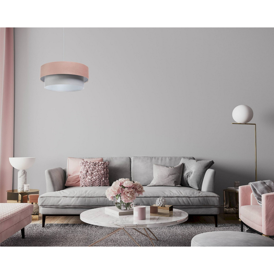 Suspension ronde en tissu pour chambre enfant Jasmin bebe