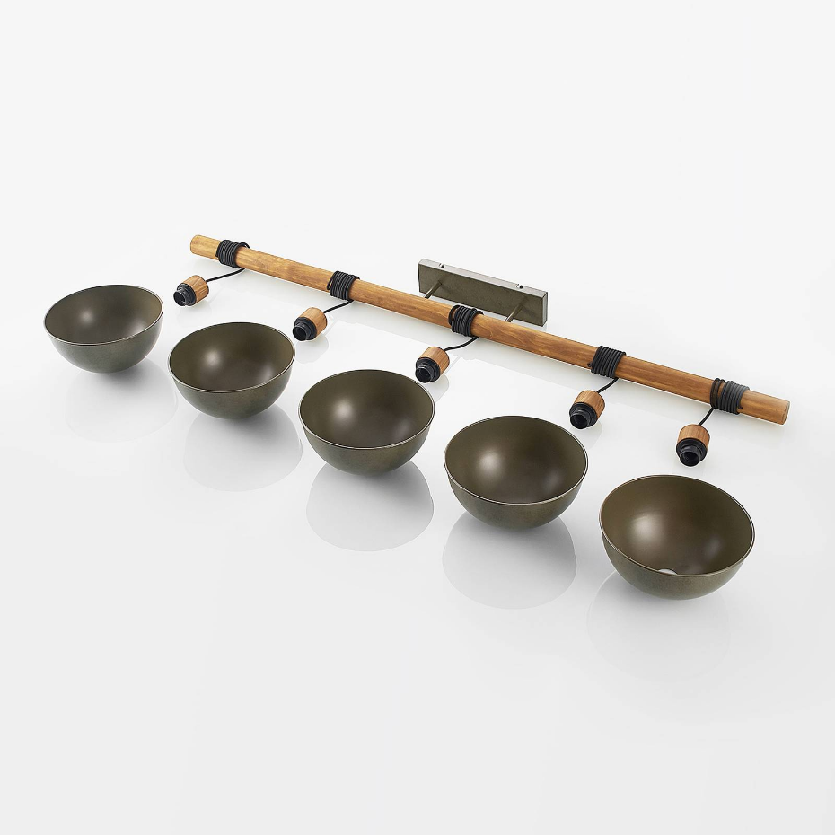 Suspension en bois vintage, Durbis
