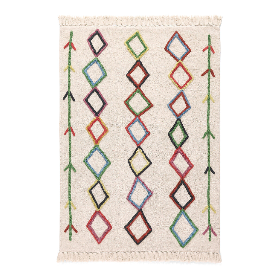 Tapis enfant coton bio style berbère, Dybala