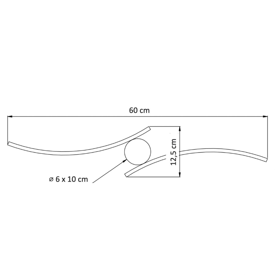 Grande applique à LED Intégrées - MALLOW