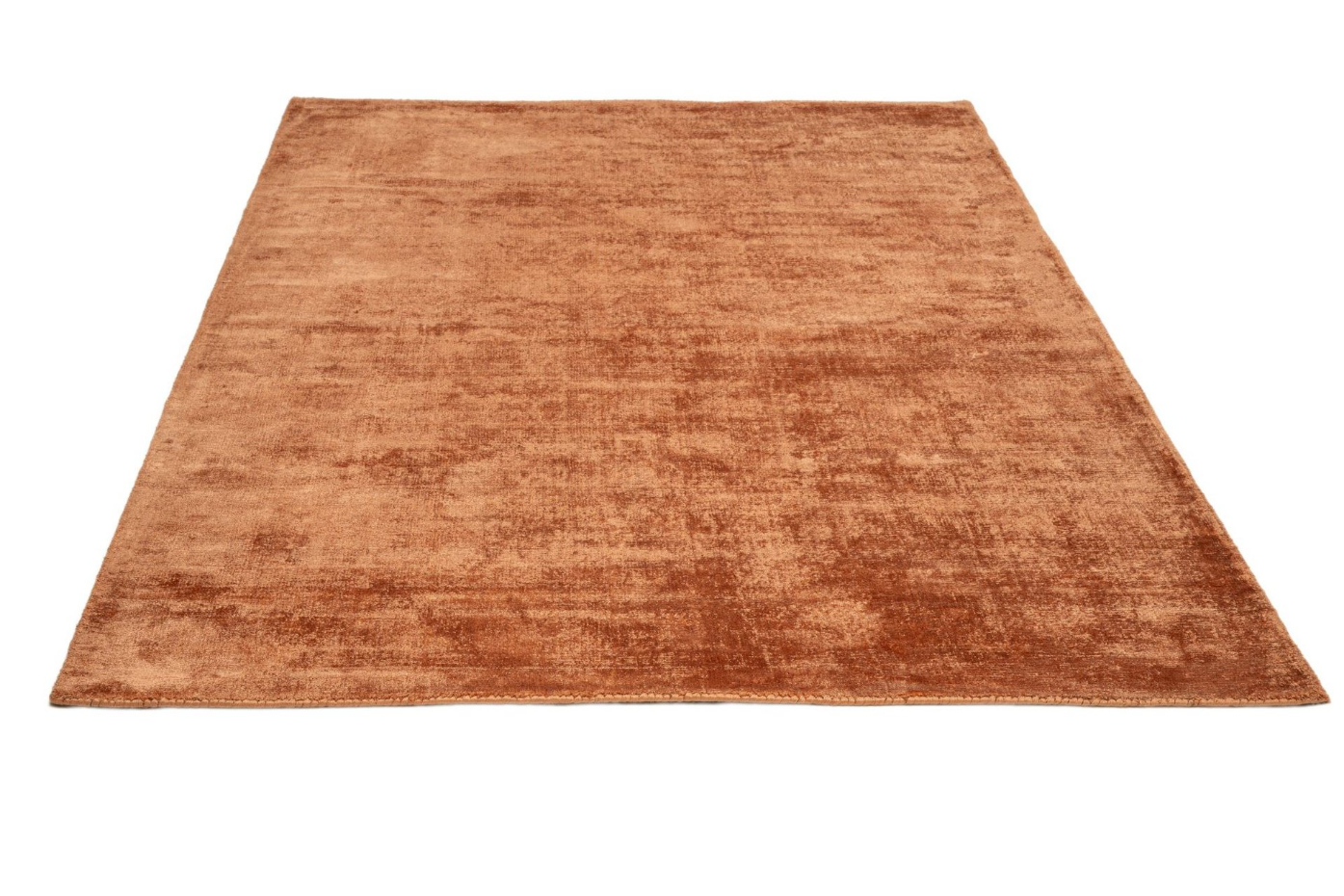 Tapis en viscose tissé main aspect vieilli - Shine