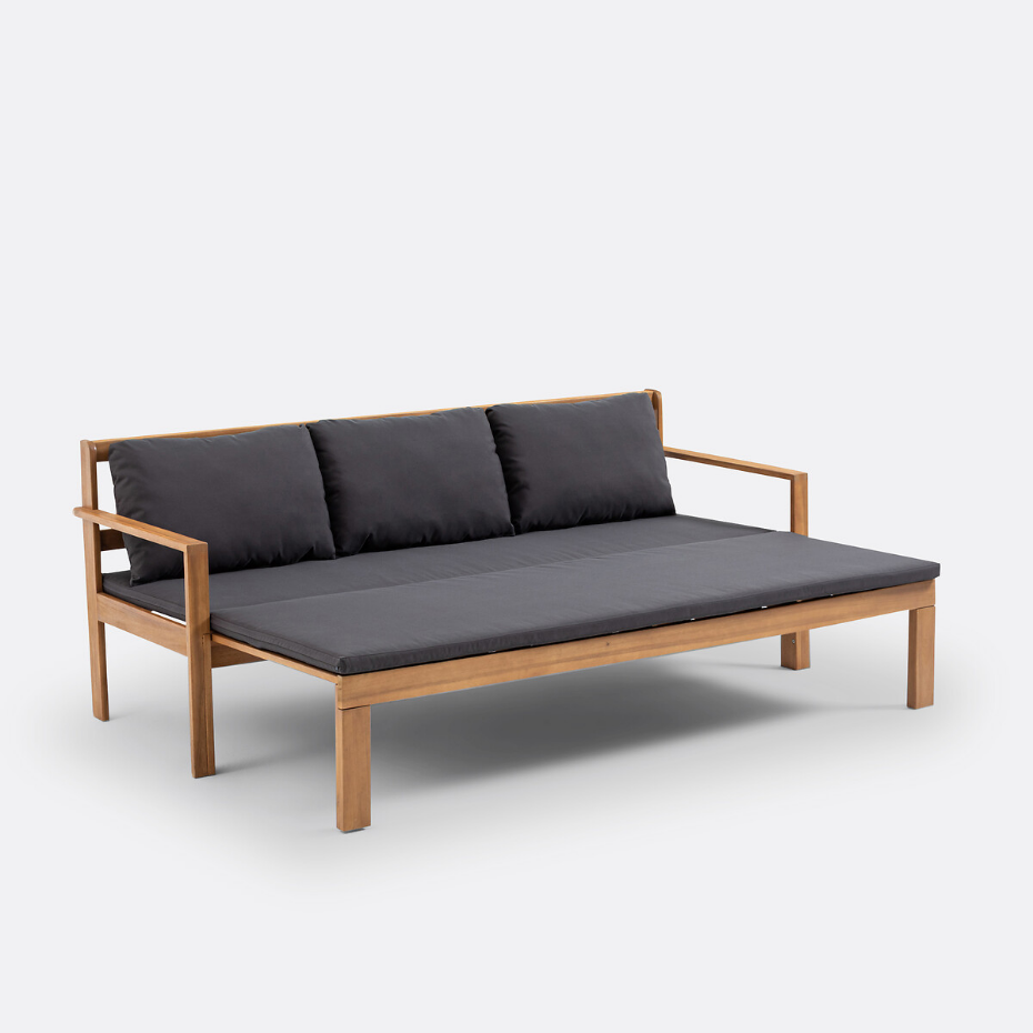 Canapé de jardin extensible, Aliza