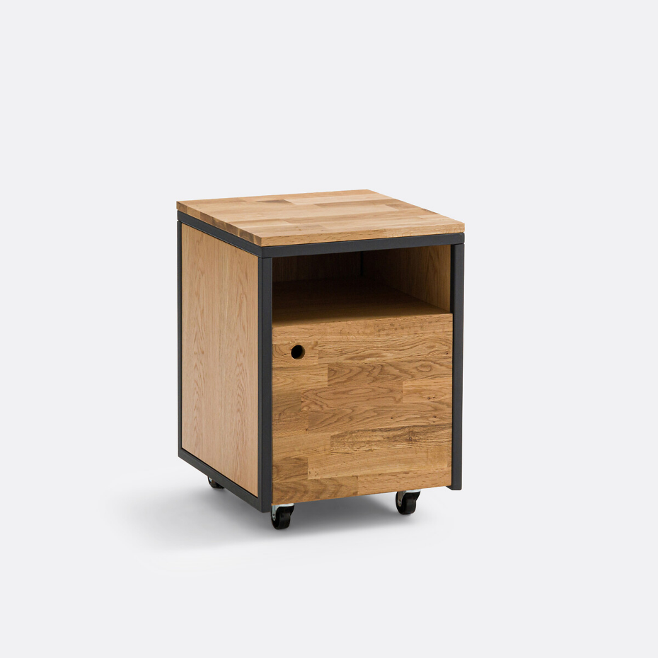 Caisson de bureau à roulettes, Hiba