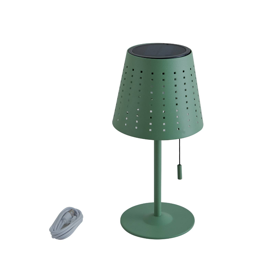 Lampe solaire en métalLED, Hilario