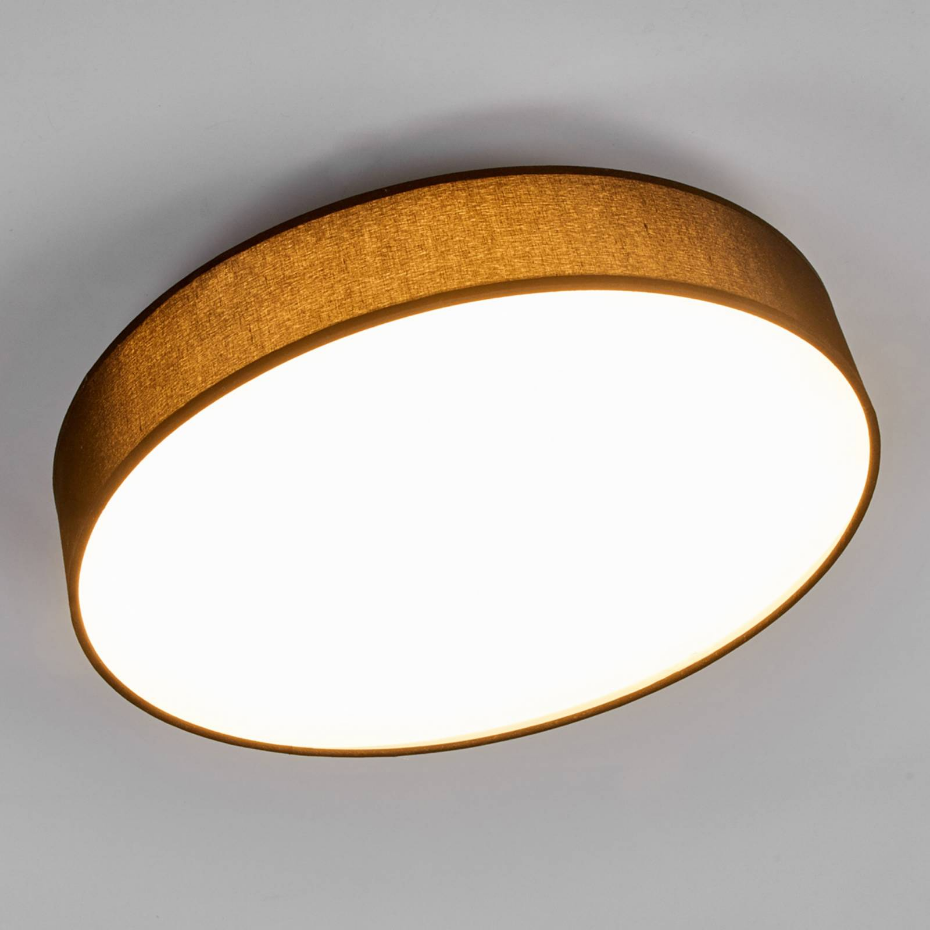 Plafonnier en textile moderneLED, Saira