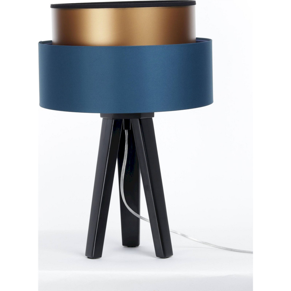 Lampe à poser ronde en PVC Duo ellegant