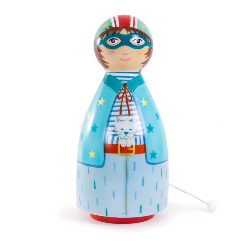 Lampe De Chevet Enfants Musicale Led Super Heros