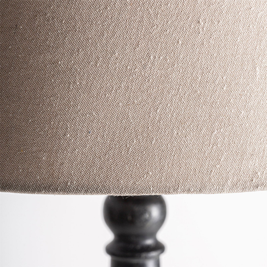 Lampadaire en bois de manguier style classique