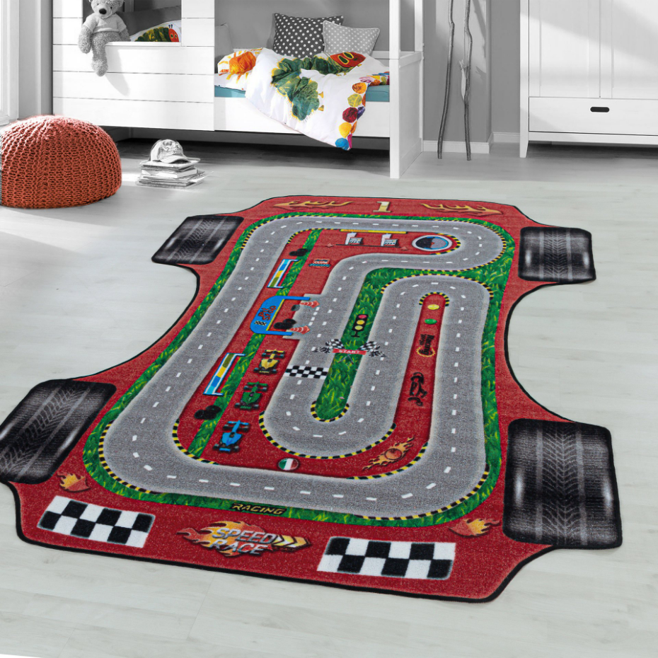 Tapis enfant circuit de voiture PLAY