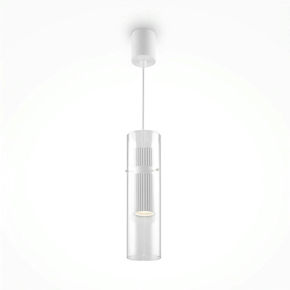 Suspension design cylindre en verre TAVA
