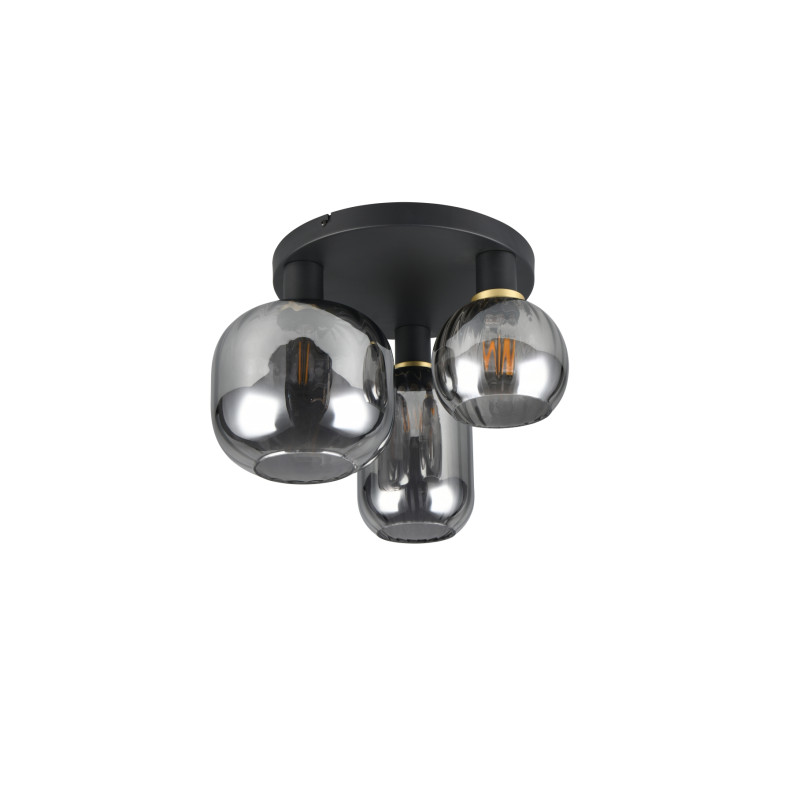 Plafonnier design en verre, D.39 , DIVA