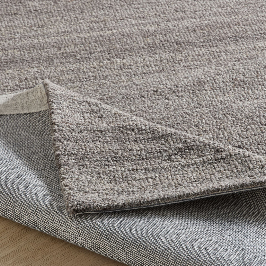 Tapis UNI en laine tufté main dans des couleurs douces