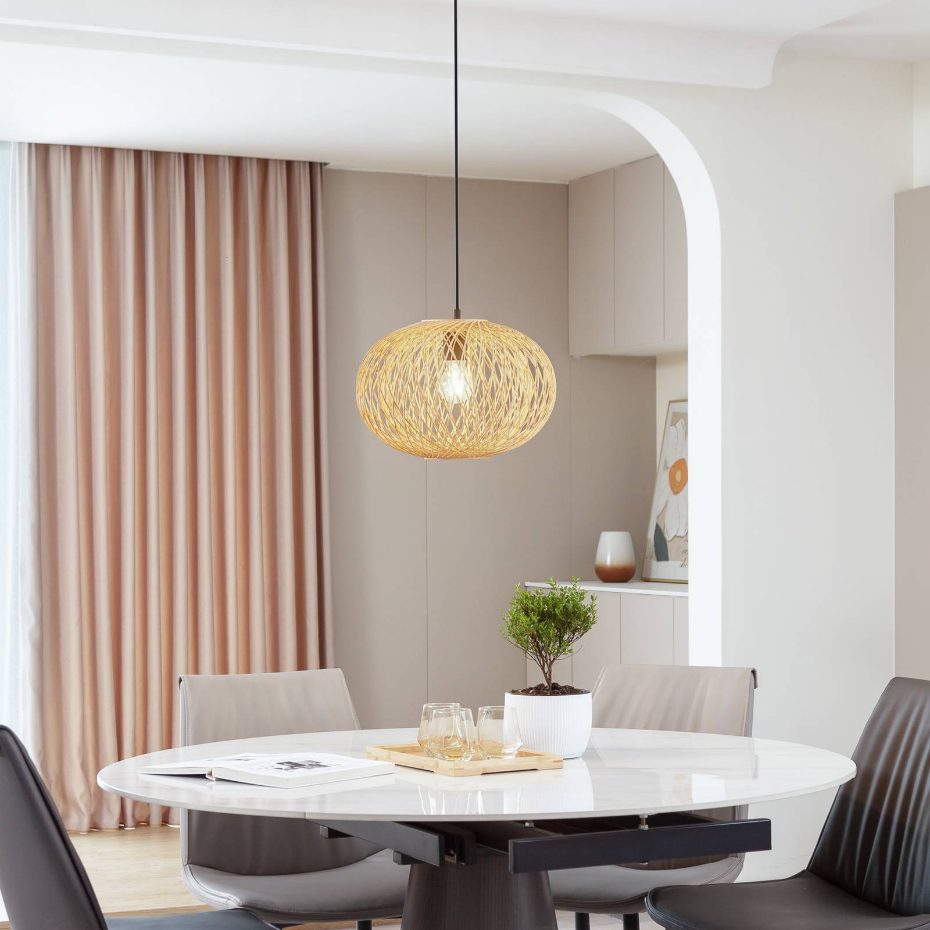 Suspension en bambou scandinave, Solvira