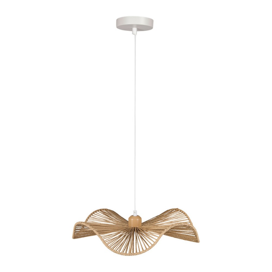 Suspension Naturelle Beige Diamètre 42