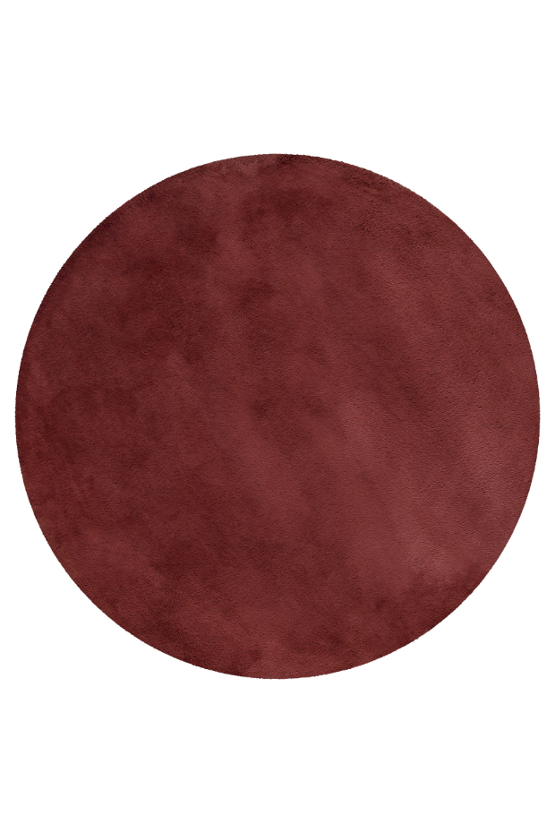 Tapis rond très moelleux à poils longs ,  Alice