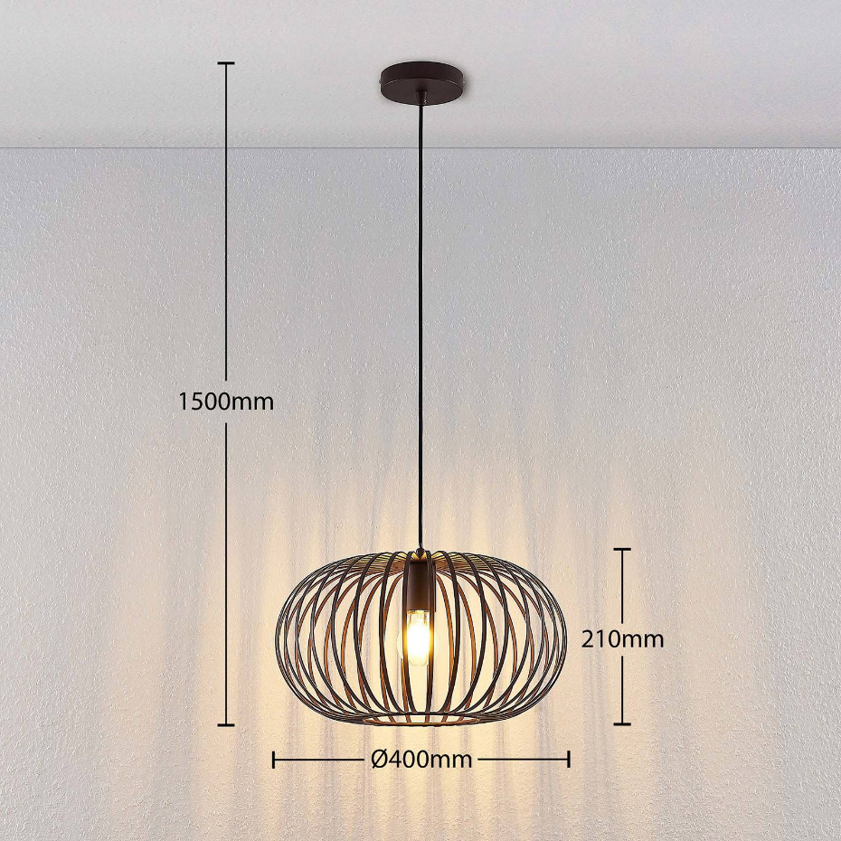 Suspension en métal vintage, Nahele