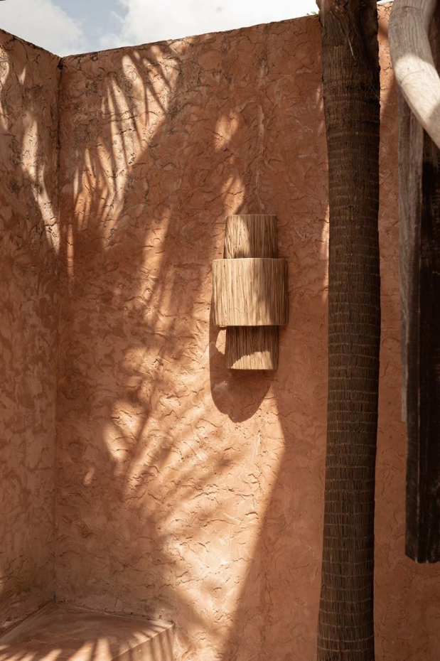 Applique murale en sisal OHANA