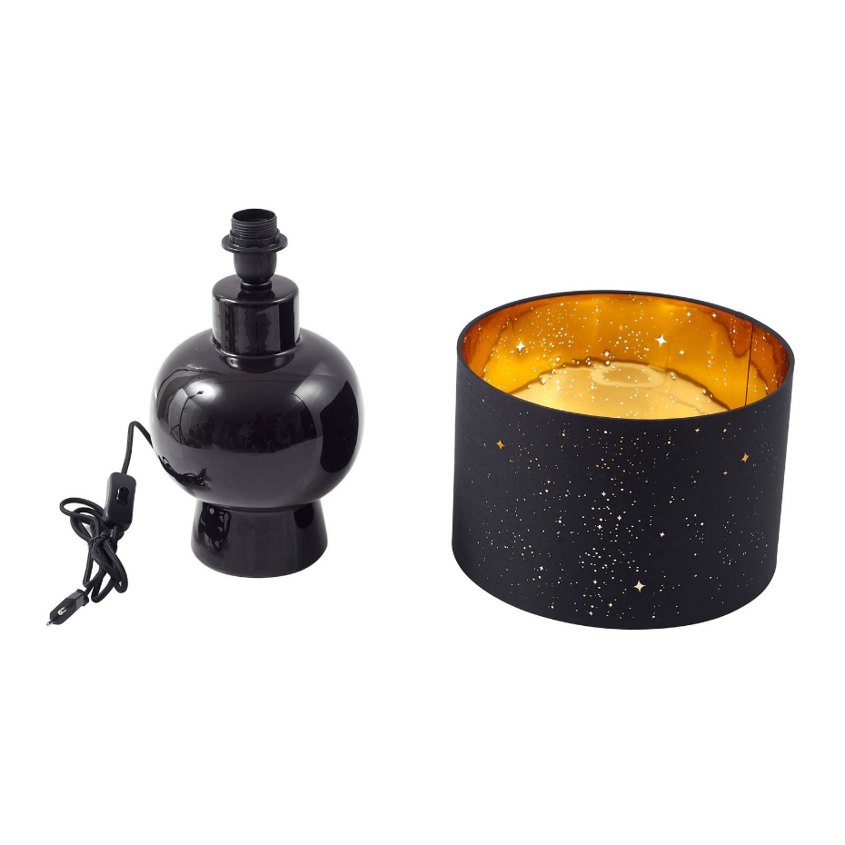 Lampe à poser en textile scandinave, Arved
