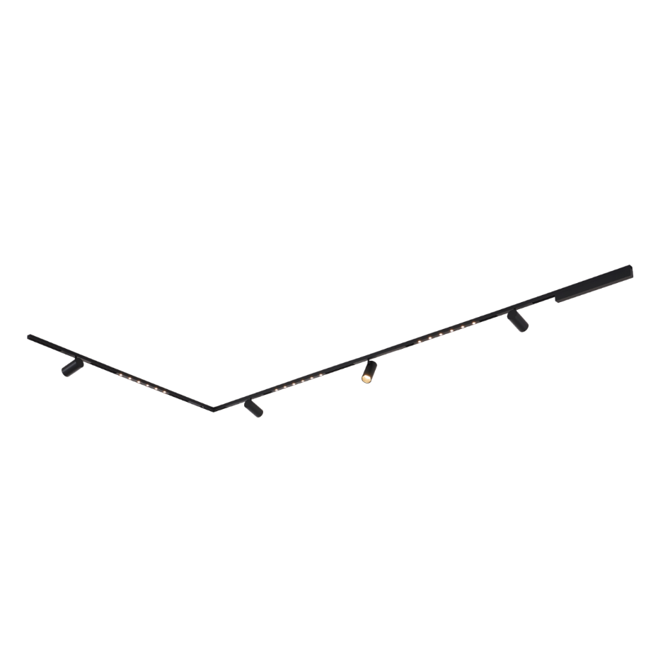 Kit rail magnétique 84W en L - LYNE