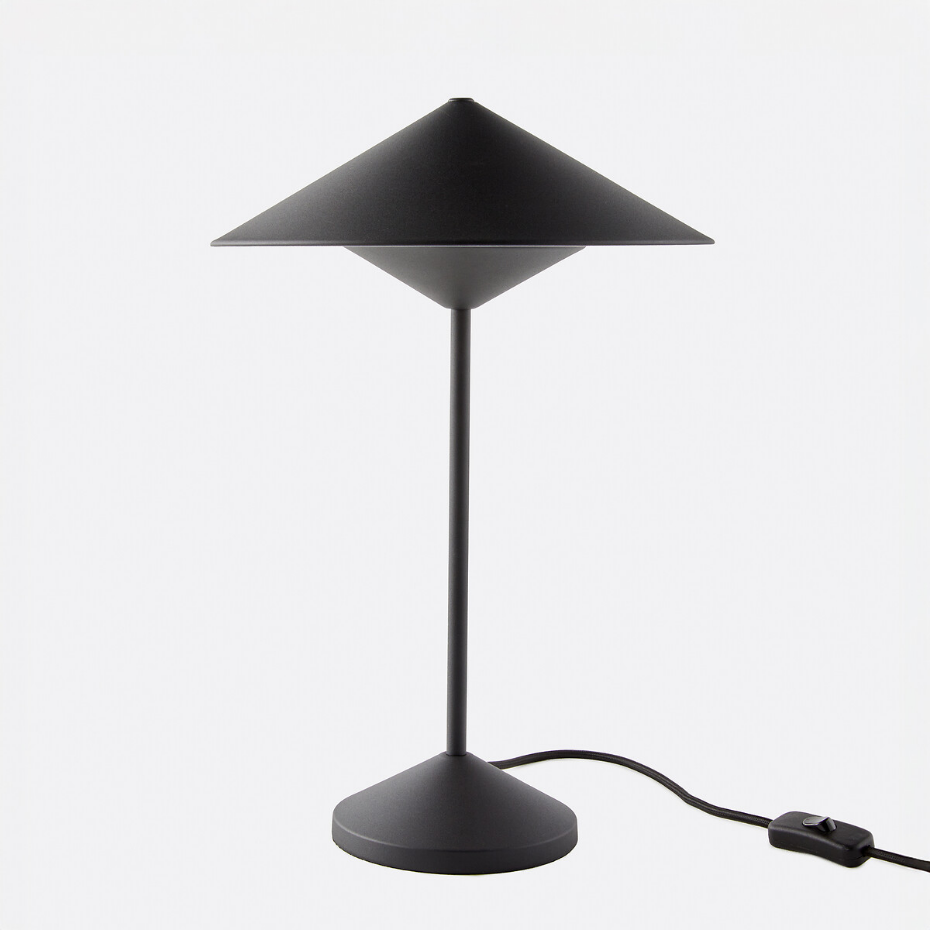 Lampe à poser en métal fer H42 cm, Coney